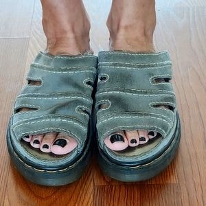 Dr Doc Martens 8582 Vintage 90's Y2k Chunky Sandals England Slides